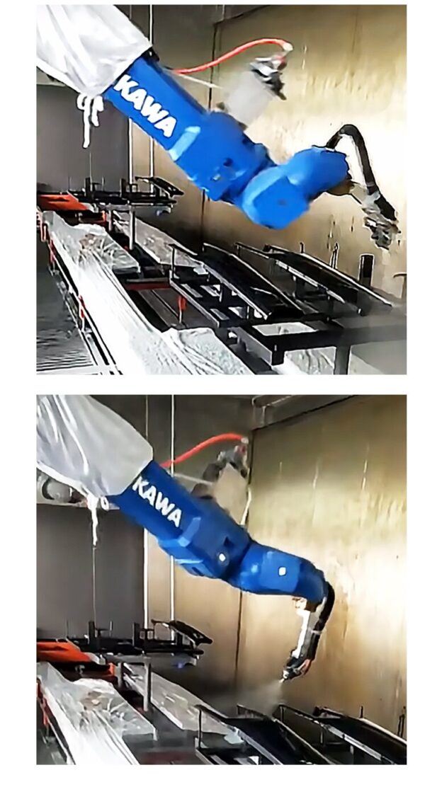 YASKAWA-Six-axis-spray-painting-robot-MPX2600-with-plastic-spraying-robot-arm