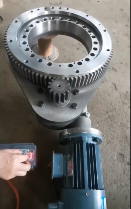 Application principle of slewing bearing