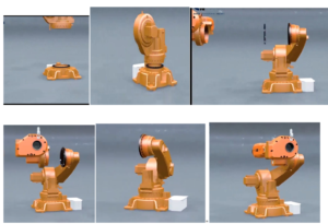 3D animation slewing-bearing-for-Robot