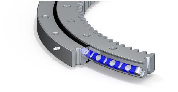 structure-of-single-row-cross-roller