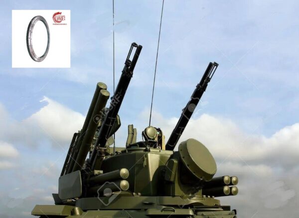111.25.710-Single-row-cross-roller-slewing-bering-for-Tower-of-self-propelled-ground-based-combined-short-to-medium-range-surface-to-air-missile-and-anti-aircraft-artillery-weapon