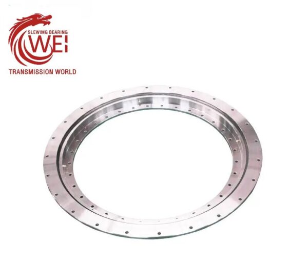 230 Series double flange single row ball slewing bearing Non tooth , stanard