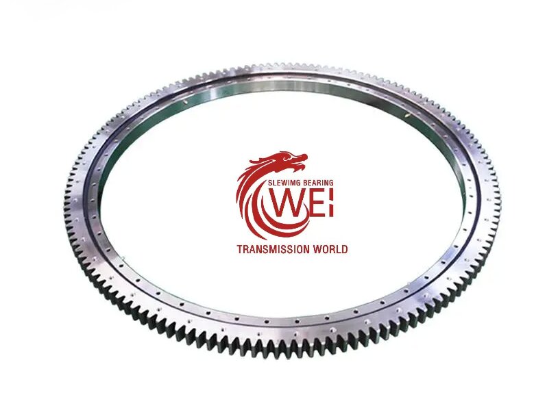 Light-type-Slewing-Bearing-with-External-gear-big-moudle-WD-061-for-Food-machinery