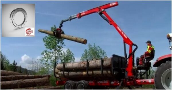 single-row-ball-slewing-bearing-with-internal-gear-for-SANY-Forestry-wood-grabber.