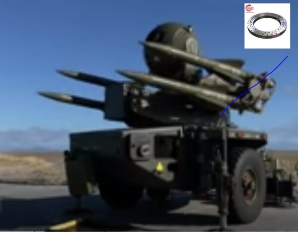 Single-row-cross-roller-slewing-bearing-for-GIRAFFE-AMB-New-Advanced-Air-Defense-Missile-System