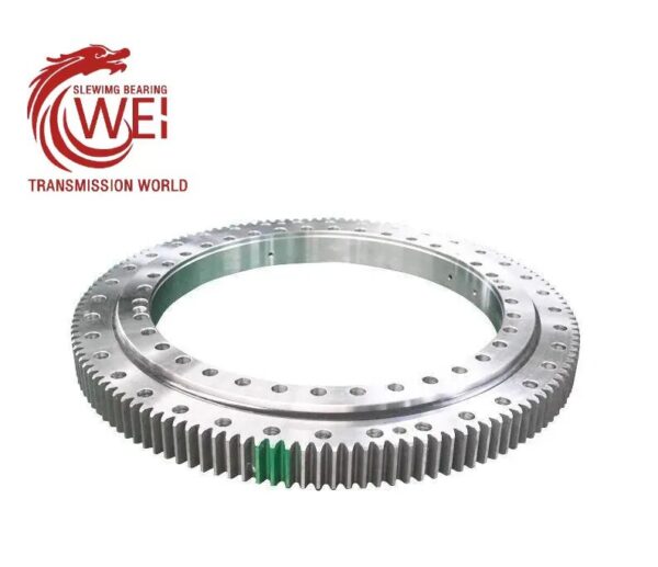 Single-row-cross-roller-slewing-ring-with-external-gear-111-series-swing-bearing