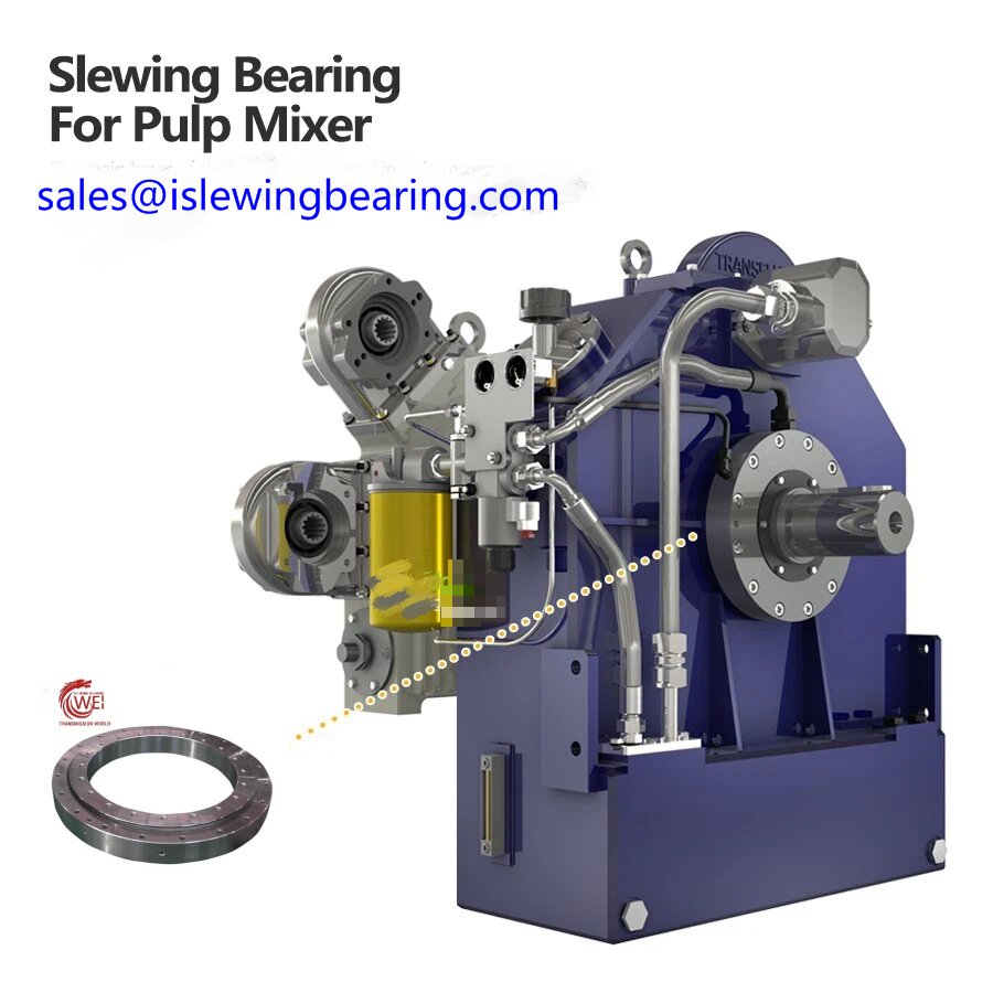 Small-size-single-row-ball-without-gear-slewing-bearing-010.30.560-for-Pulp-Mixer.