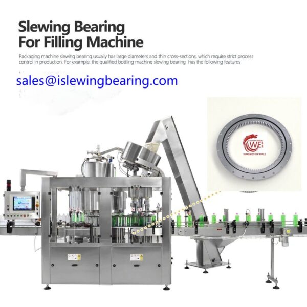 single-row-ball-internal-gear-slewing-bearing-for-liquid-filling-machine