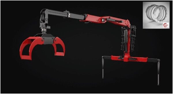 single-row-ball-slewing-bearing-with-internal-gear-for-SANY-Forestry-wood-grabber.