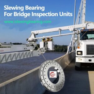 single-row-ball-with-exteranl-gear-Slewing-Bearing-for-Bridge-Inspection-Units