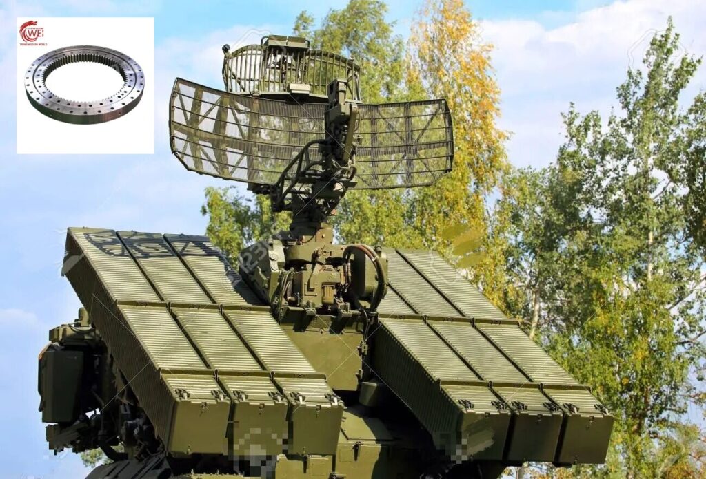 single-row-cross-roller-slewing-bearing-for-Containers-with-missiles-and-radar-antenna-of-the-air-defense-system