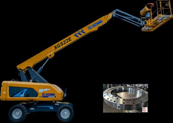 single-row-four-point-contact-ball-without-gear-slewing-bearing-010.25.560-for-AWP-XGS22E-mobile-elevating-work-platform