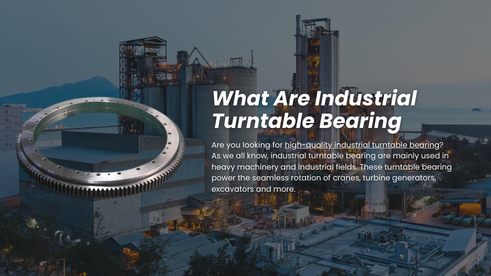 What are industrial slew bearings-min